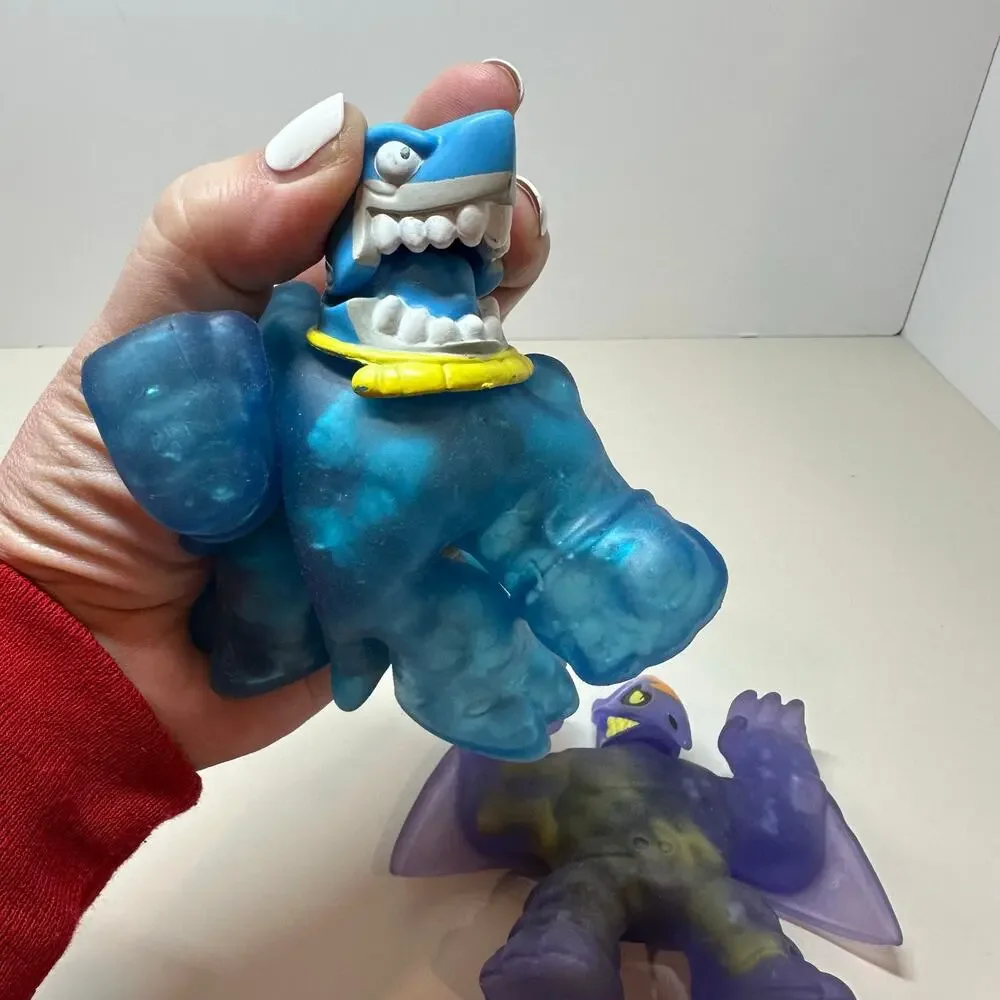 Heroes of Goo Jit Zu Action Figures Dark Matter Terrack Air Vac Thrash Dino